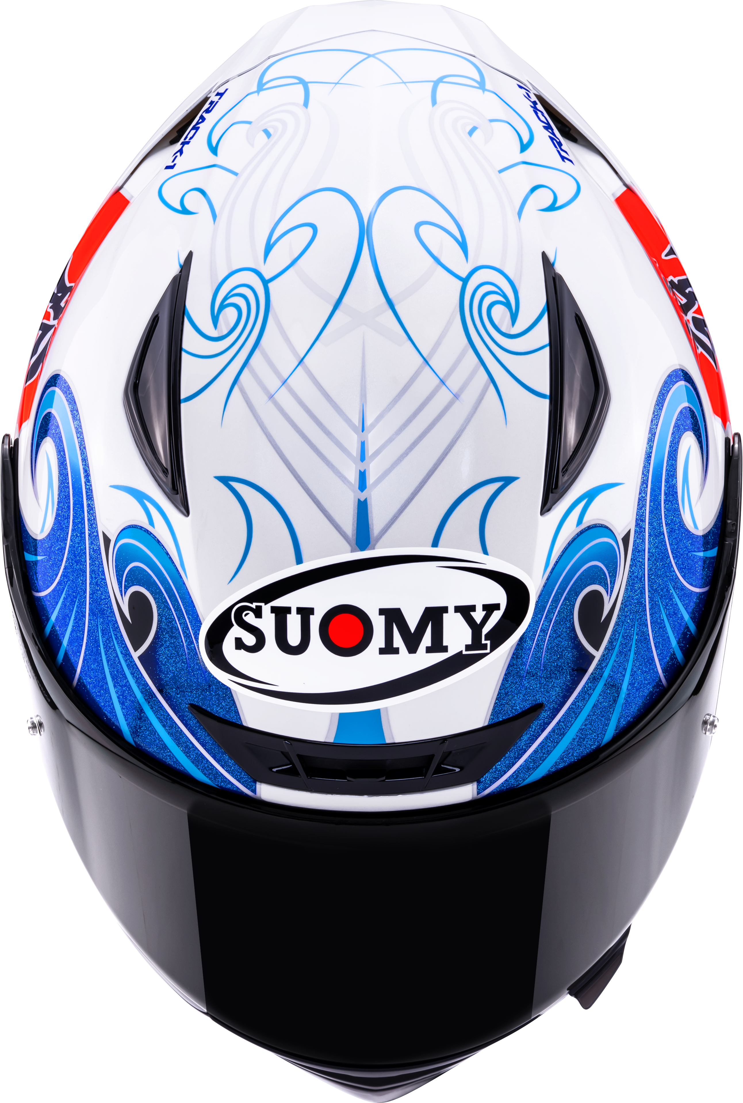 Suomy Track-1 Helmet Waves White K6T10025 