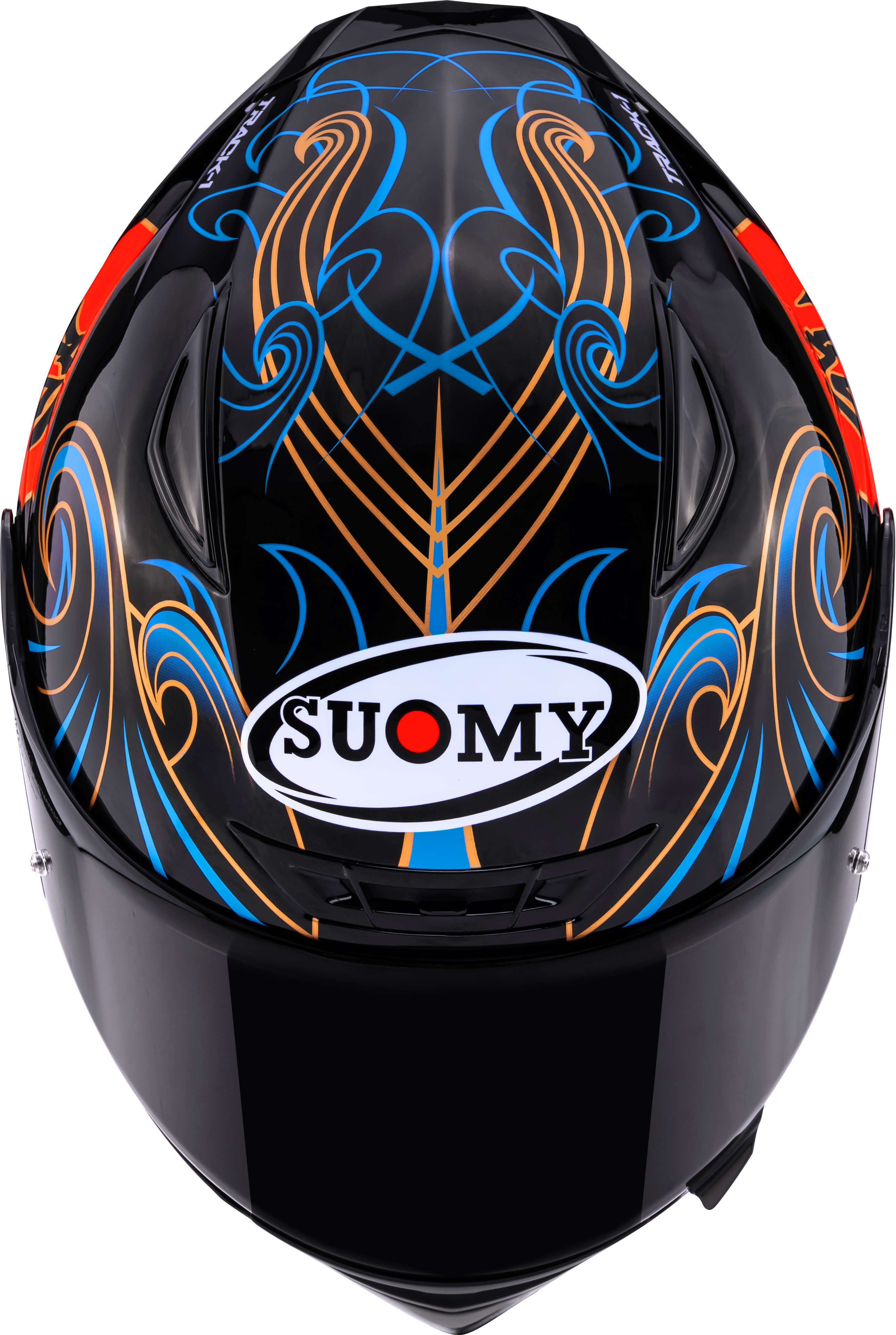 Suomy Track-1 Helmet Waves Black K6T10026 