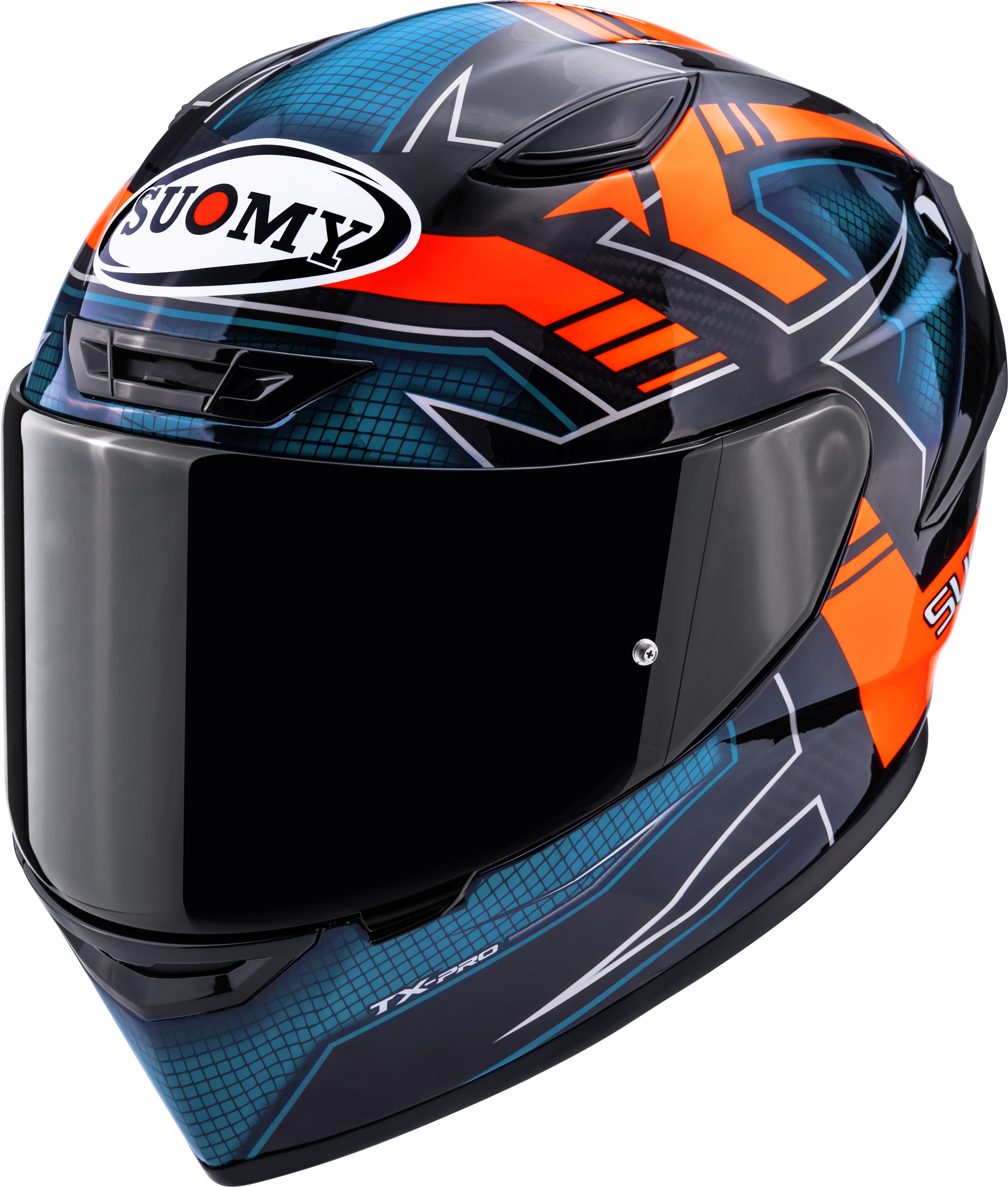Capacete Suomy TX-Pro Flawless Orange K6TX0015 