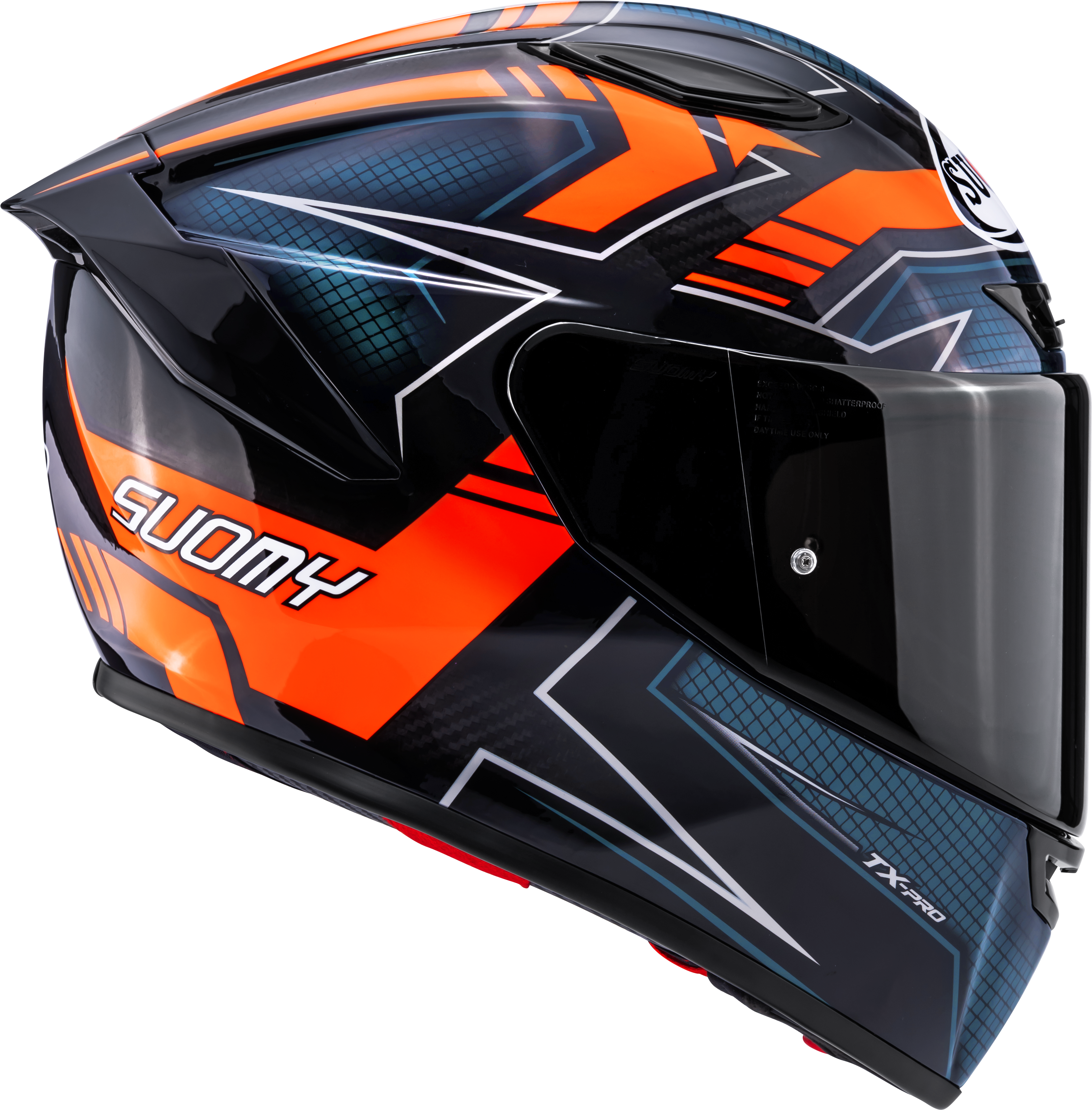 Capacete Suomy TX-Pro Flawless Orange K6TX0015 