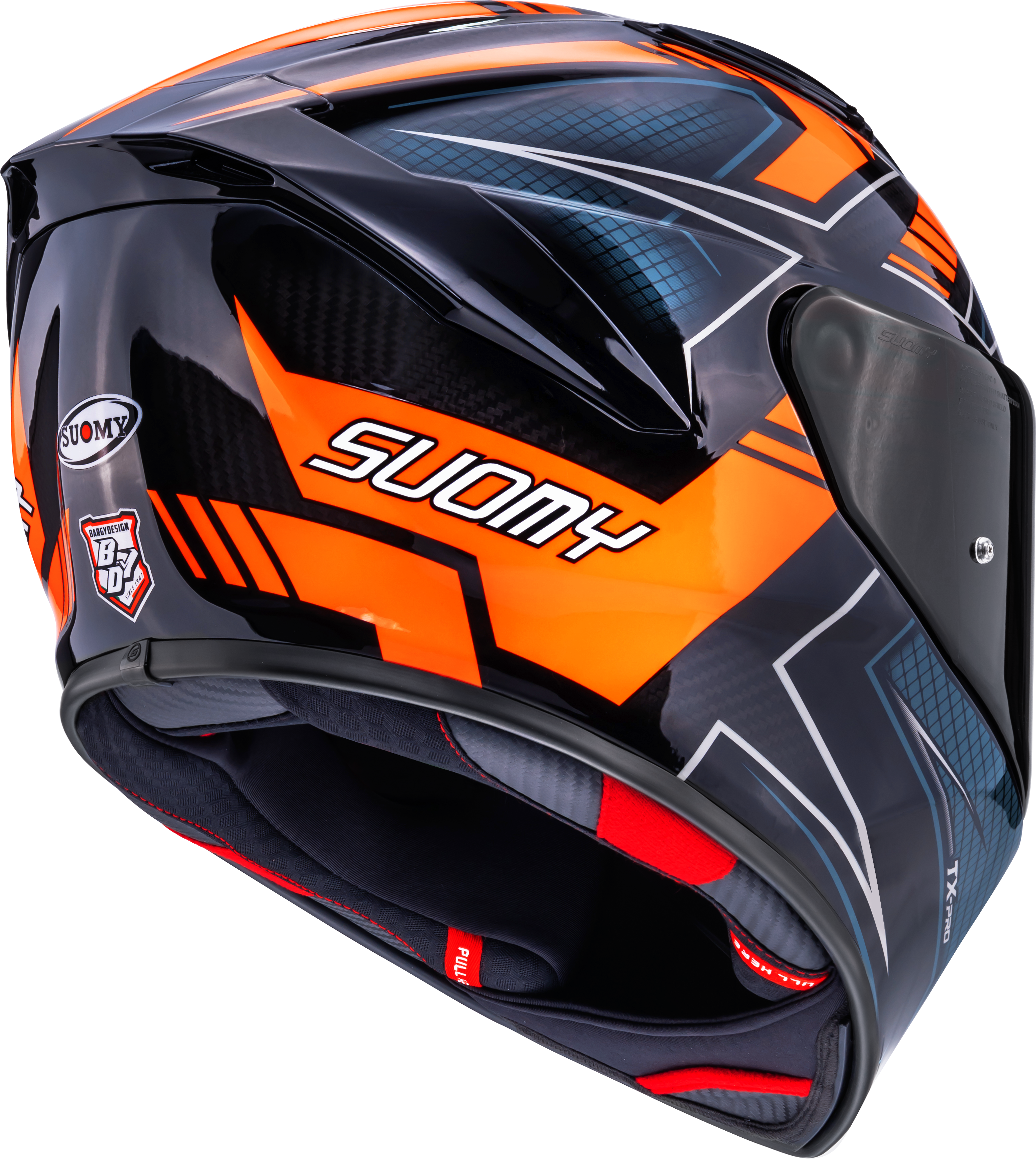 Capacete Suomy TX-Pro Flawless Orange K6TX0015 