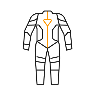 1x DP-Progressive one-piece Leather Suit 