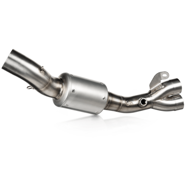 Akrapovic tubo intercalar com silenciador de pré-silêncio (aço inoxidável) Honda CBR 1000 RR-R SC82 (24-26) L-H10R16/TD 