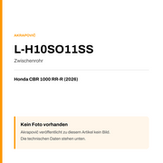 Akrapovic Zwischenrohr Honda CBR 1000 RR-R (26-26) L-H10SO11SS — Platzhalter, kein Herstellerfoto verfügbar