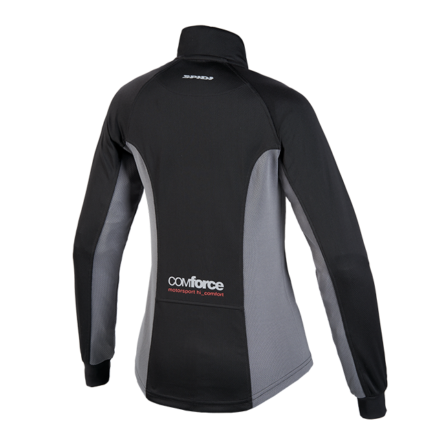 Spidi Thermo Top Motorcycle Base Layer | Women | Black/Anthracite | L73172 