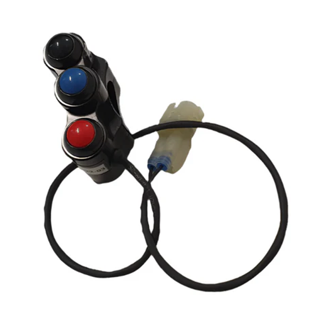 Interruptor de guiador esquerdo WorldSSP Feel Racing Ducati Panigale V2 955 (20-24) FR.510.131 