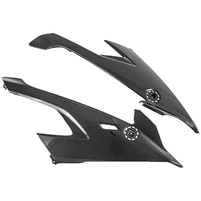 Conjunto de painéis laterais (esquerdo e direito) Carbono Fullsix BMW S1000RR K67 (19-22) 