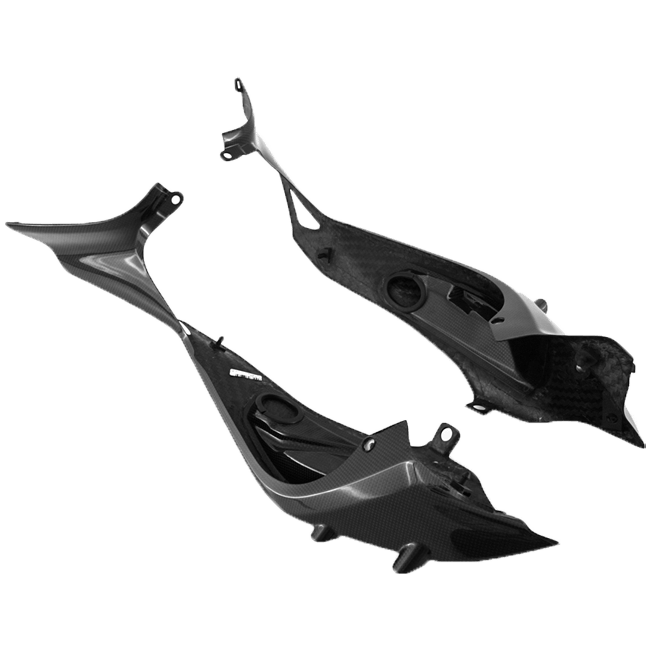 Carena traseira inferior esquerda e direita em carbono Fullsix Ducati Panigale V4/S (2025) 
