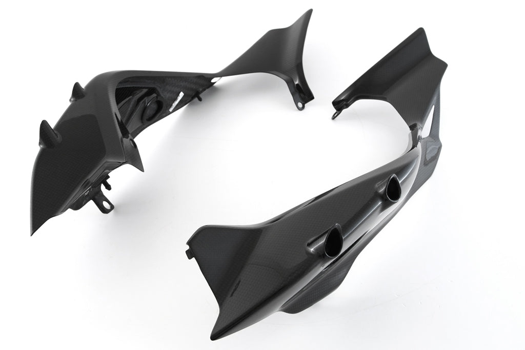 Carena traseira inferior esquerda e direita em carbono Fullsix Ducati Panigale V4/S (2025) 