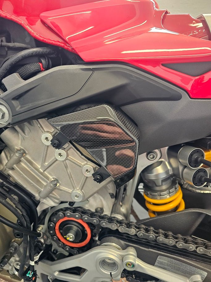 Tampas de cabeçote de cilindro Superior Conjunto Carbono Fullsix Ducati Panigale V4/S (2025) 