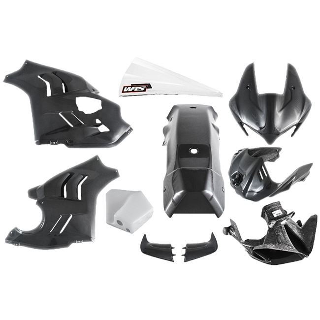 Conjunto completo de carenagens SBK Carbon Fullsix Ducati Panigale V4/S/R (22-24) 