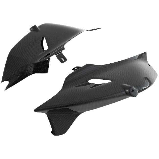 Cobertura traseira do meio + inferior Race Carbon Fullsix Ducati Panigale V4/S (2025) 