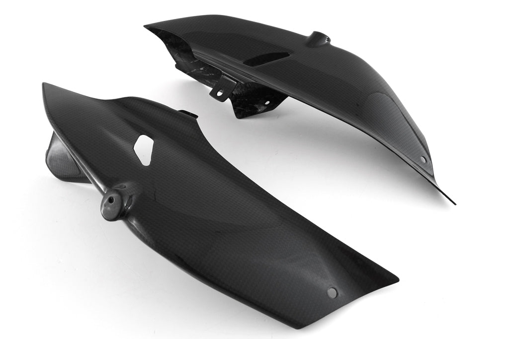 Cobertura traseira do meio + inferior Race Carbon Fullsix Ducati Panigale V4/S (2025) 