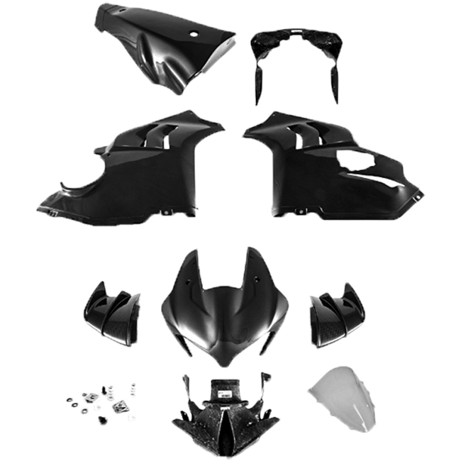 Conjunto completo de carenagens "SBK" Carbono Fullsix Ducati Panigale V4/S/R (19-21) 