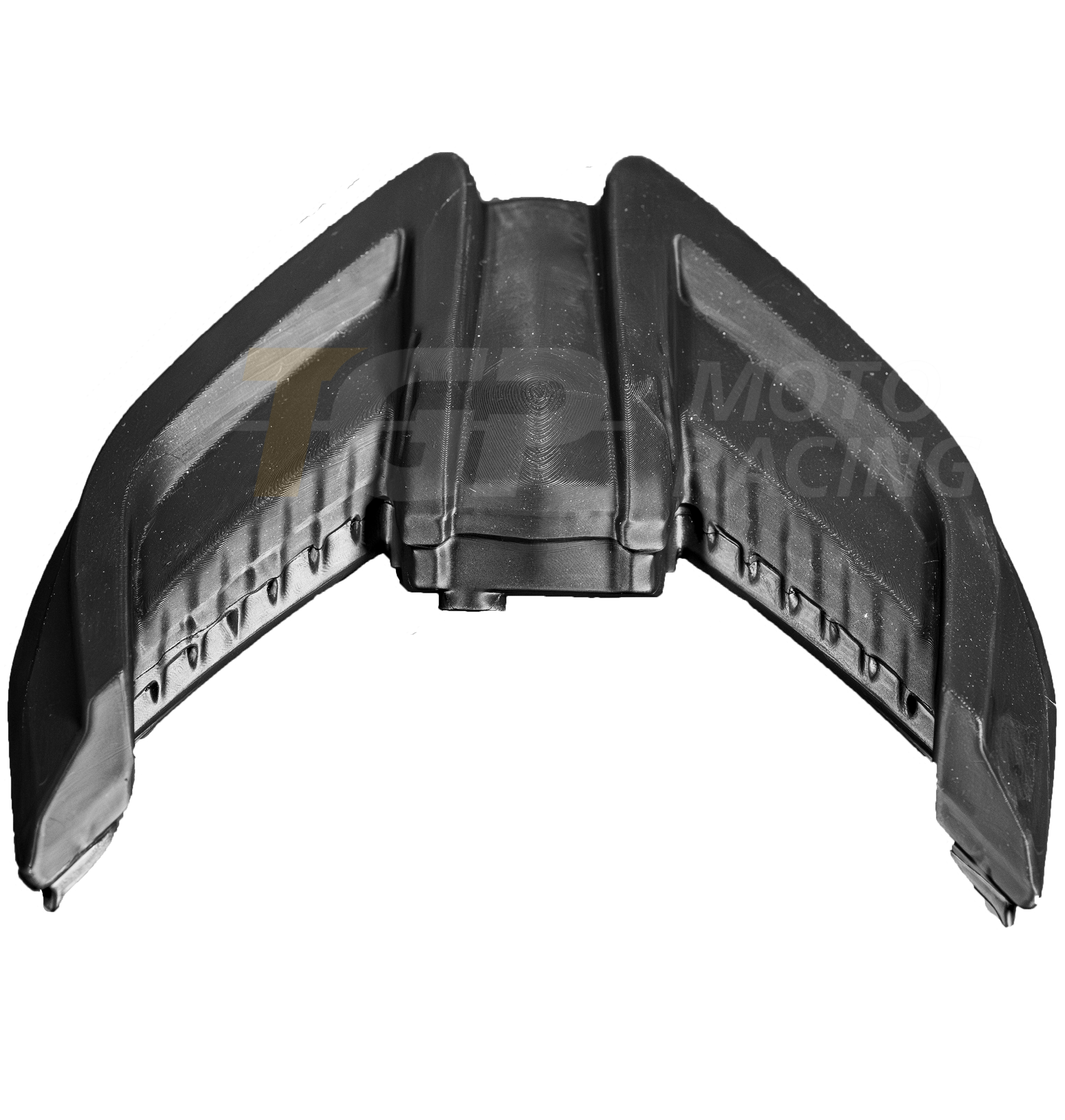 Capa de luz traseira Dummy - imitação de luz traseira preto mate TGP MotoRacing Ducati Panigale V4/S/R (25-26) 