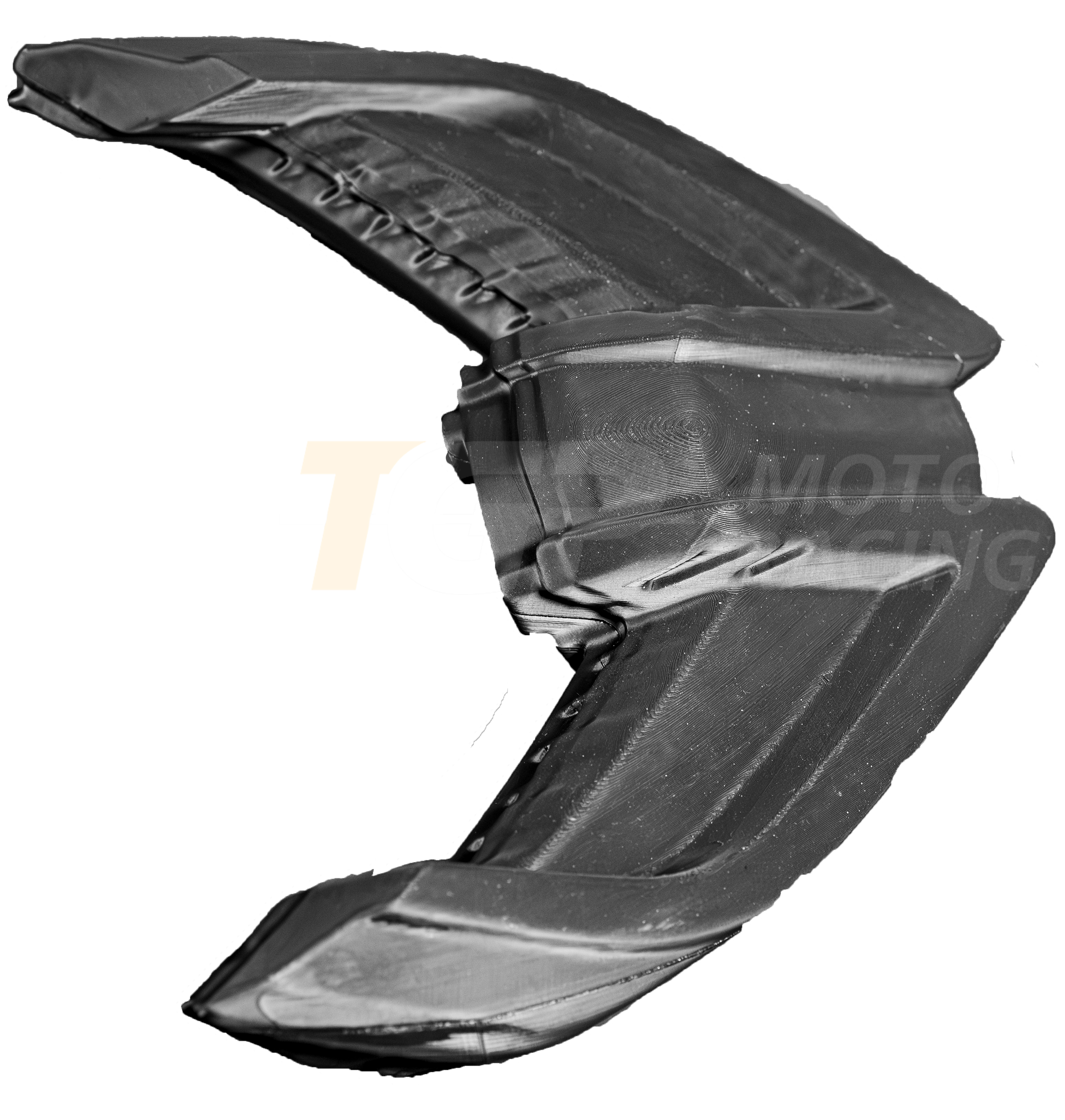 Capa de luz traseira Dummy - imitação de luz traseira preto mate TGP MotoRacing Ducati Panigale V4/S/R (25-26) 