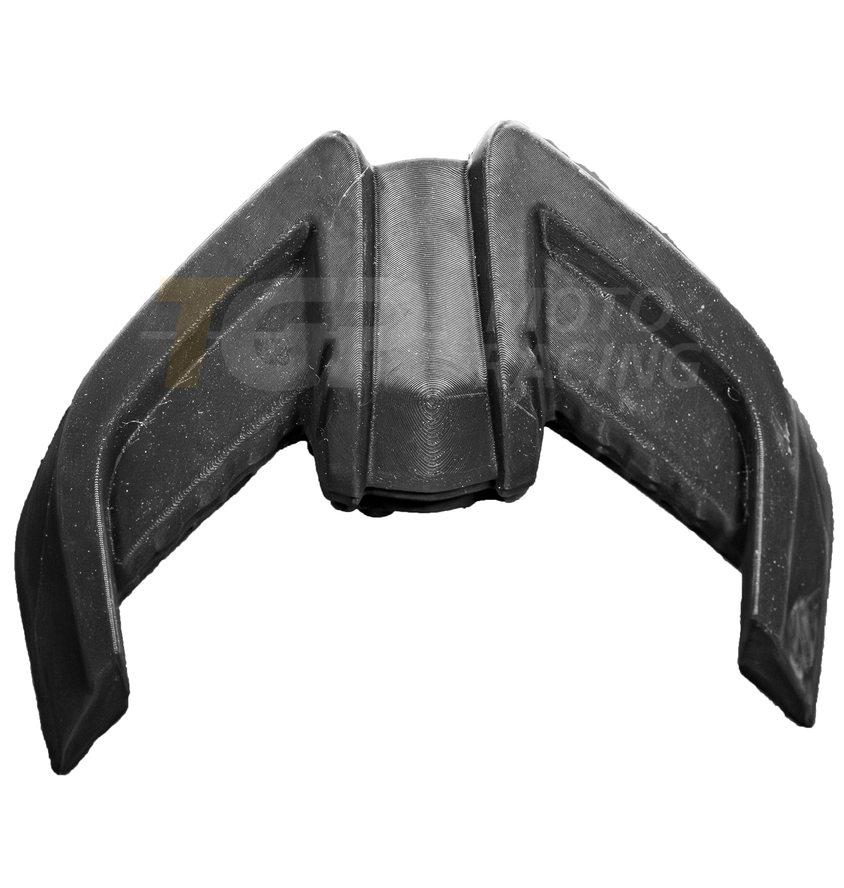 Capa de luz traseira Dummy - imitação de luz traseira preto mate TGP MotoRacing Ducati Panigale V4/S/R (25-26) 