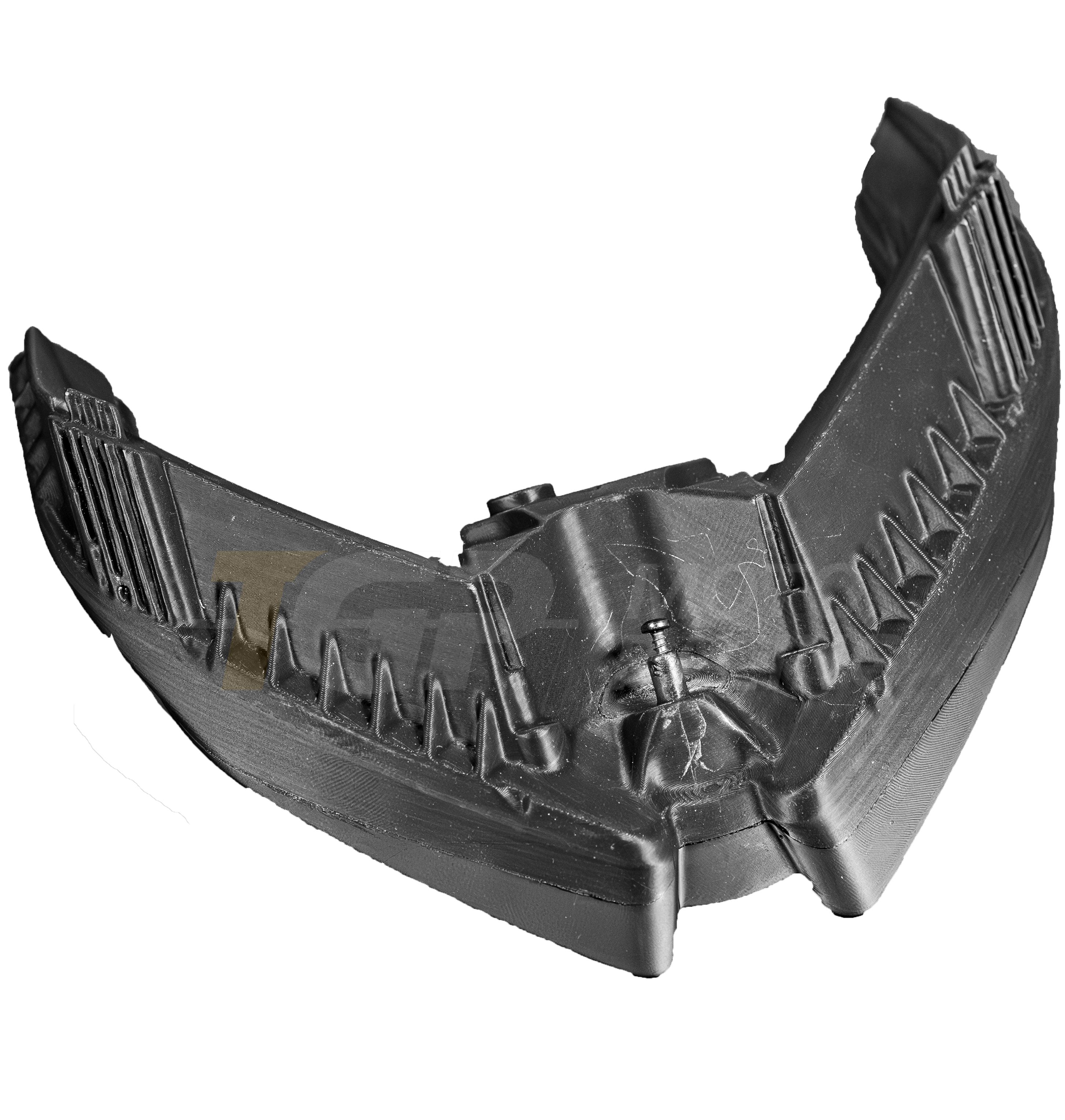 Capa de luz traseira Dummy - imitação de luz traseira preto mate TGP MotoRacing Ducati Panigale V4/S/R (25-26) 