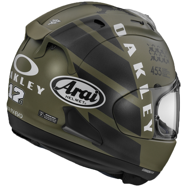 Arai RX-7V Evo Capacete Maverick Viñales Oakley Replica 2024 137-0342 