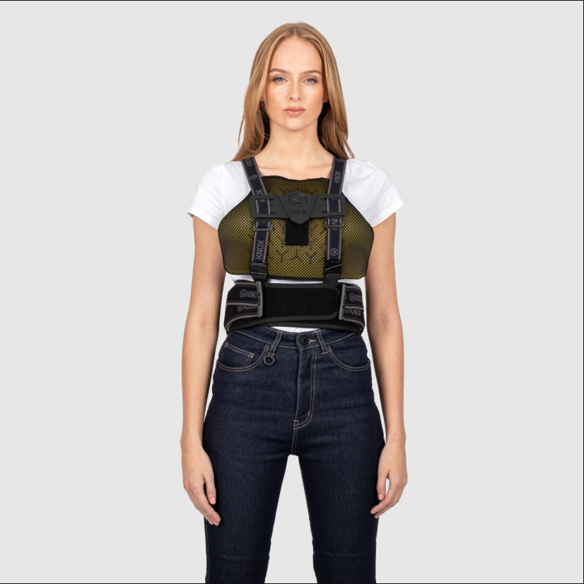 Knox Micro-Lock Protetor de peito | Mulheres | Preto | 1014729044200 