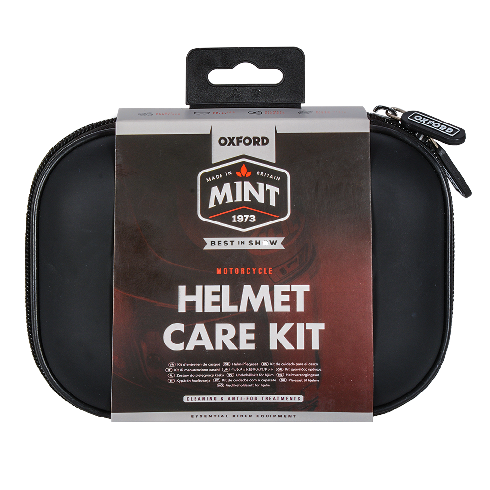 Oxford Mint Kit de Cuidados para Capacetes "Helmet Care Kit" - 4 peças 