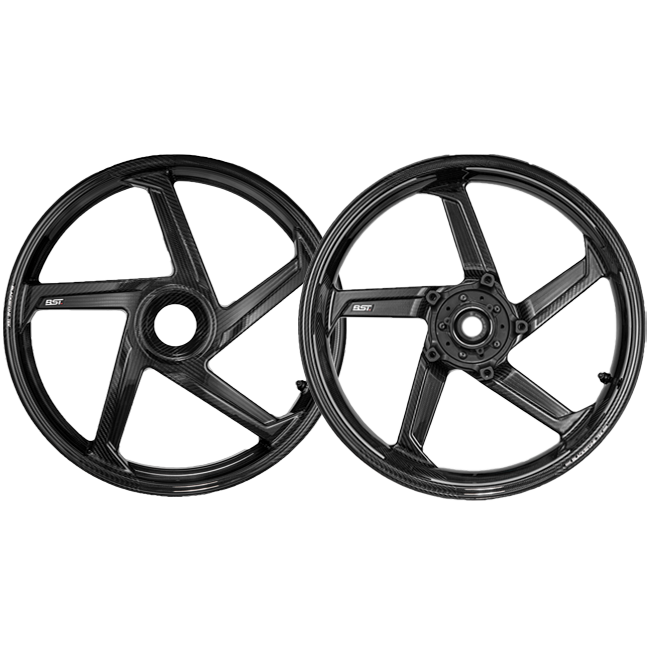 Conjunto BST STAR TEK Carbono Rodas para Ducati Panigale V2 955 (20-24) 