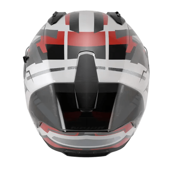Nolan N60-6 Sport Helmet Corsa White / Black / Red / Metal Finish 356 