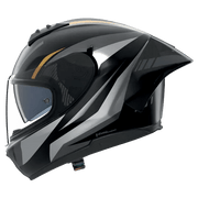 Nolan N60-6 Sport Capacete Lesmo Preto / Cinza / Antracite / Ouro / Acabamento Metálico 354 