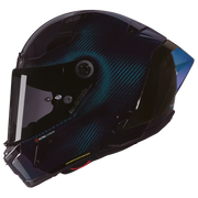 Nolan X-804 RS Capacete Ultra Carbono Brilhante Azul Liquido 328 