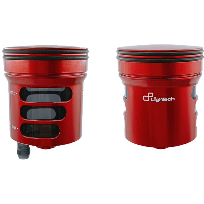 Reservatório de Óleo de Travão e Embreagem LighTech 30 cm³ – Alumínio CNC, colorido | Reservatório Universal para Motocicletas 