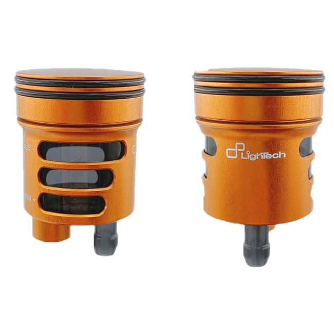 Reservatório de Óleo de Travão e Embreagem LighTech 16 cm³ – Alumínio CNC, colorido | Reservatório Universal para Motocicletas 