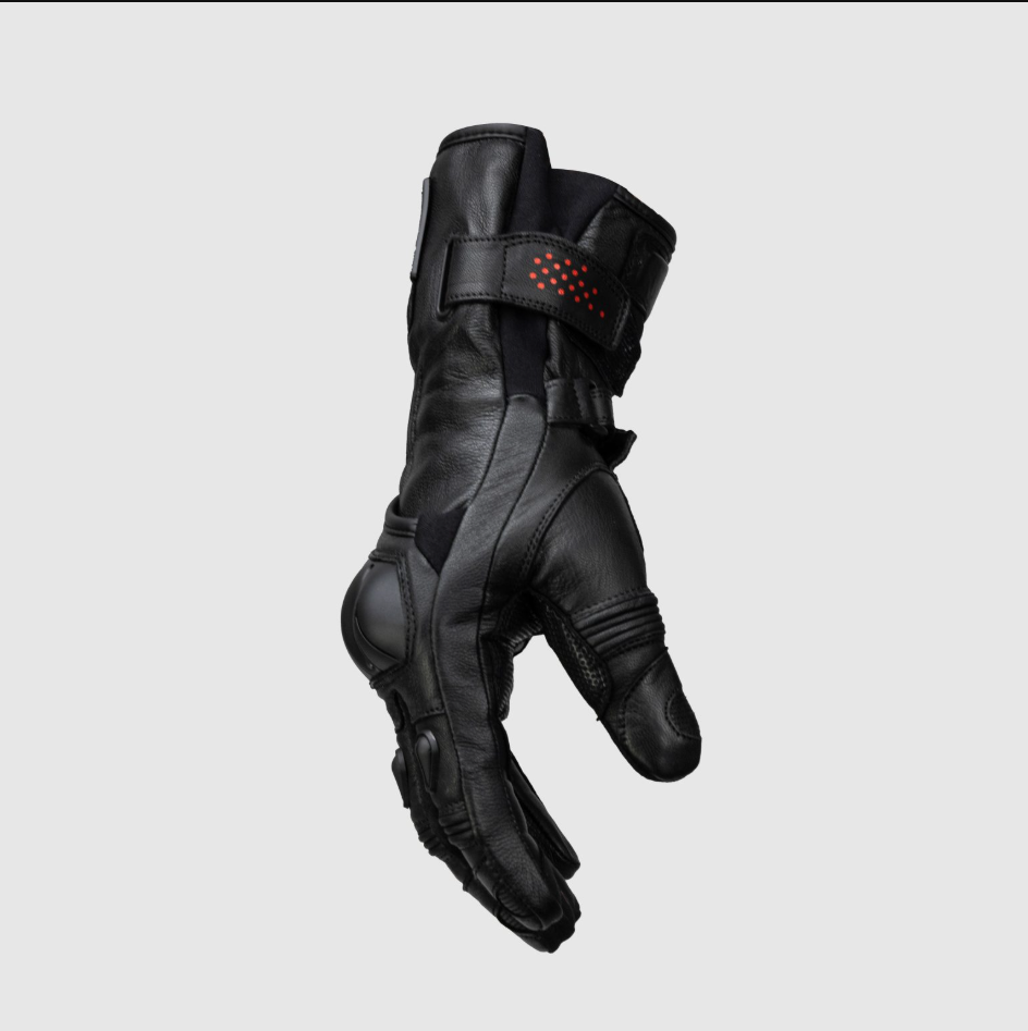 Knox Oulton MK2 Sport Leather Gloves | Men | Black/Red | 1011352110030 
