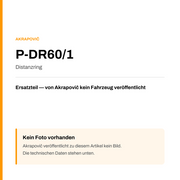 Akrapovic Distanzring P-DR60/1 — Platzhalter, kein Herstellerfoto verfügbar