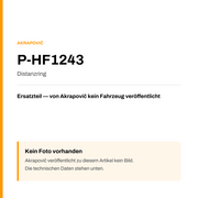Akrapovic Distanzring P-HF1243 — Platzhalter, kein Herstellerfoto verfügbar