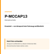 Akrapovic Dämpferschelle P-MCCAP13 — Platzhalter, kein Herstellerfoto verfügbar