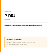 Akrapovic Passring P-R51 — Platzhalter, kein Herstellerfoto verfügbar