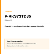 Akrapovic Hülsen-Kit P-RKS73TD35 — Platzhalter, kein Herstellerfoto verfügbar