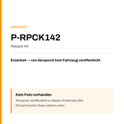 Akrapovic Repack-Kit P-RPCK142 — Platzhalter, kein Herstellerfoto verfügbar