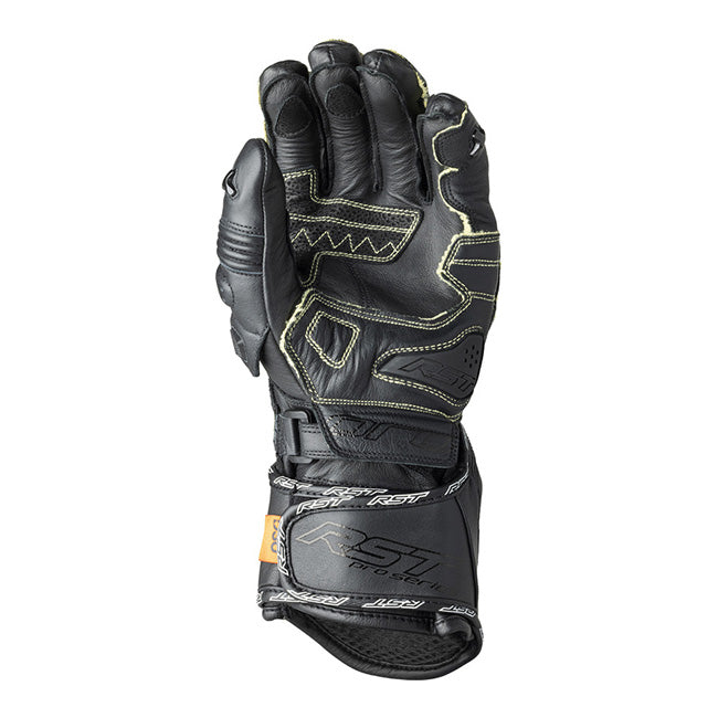 Luvas de moto em pele RST Pro Series GP D3O | Homem | Preto | 103715 