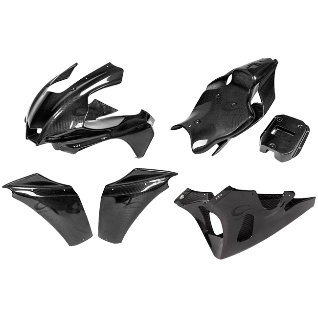Conjunto completo de carenagens em carbono Yamaha YZF-R1/M RN65 (20-25) 