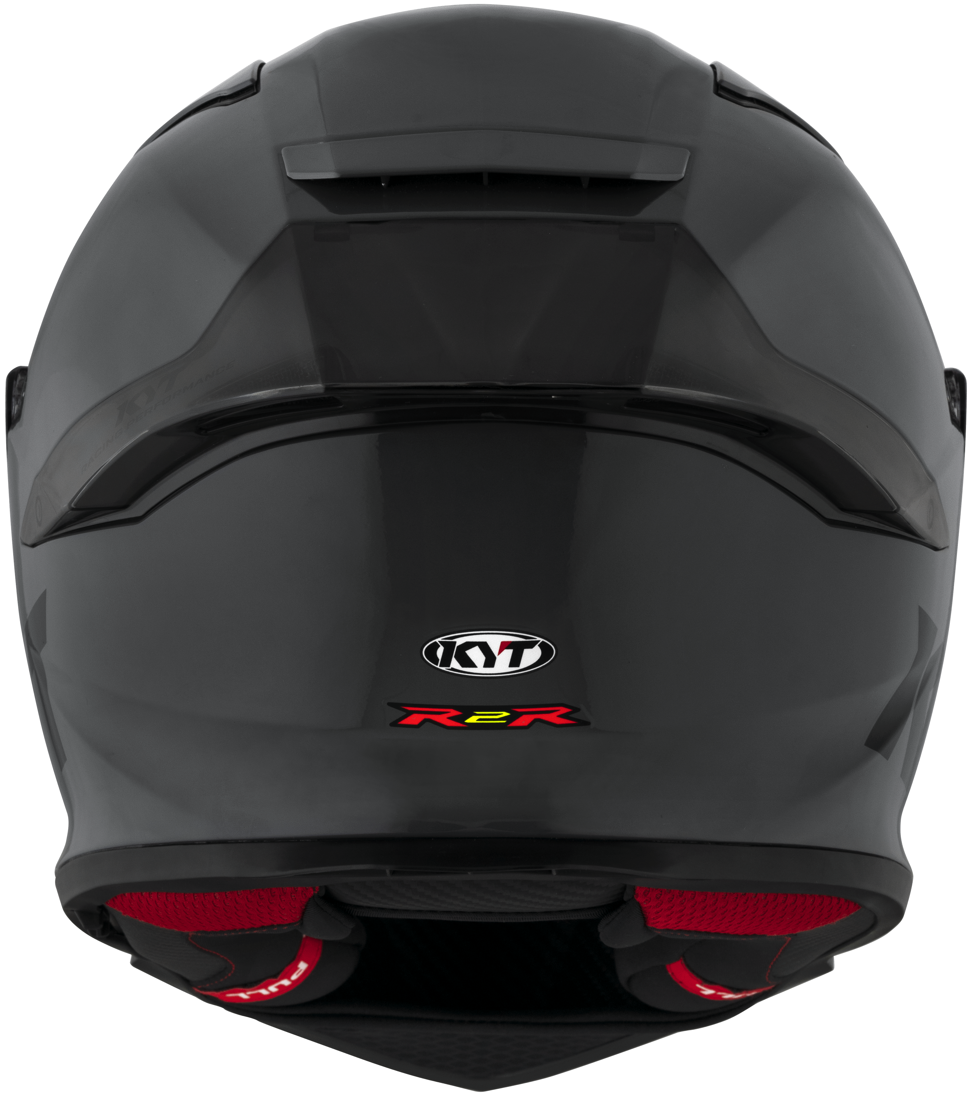 KYT R2R Capacete Liso Cinza Y6R200W1 