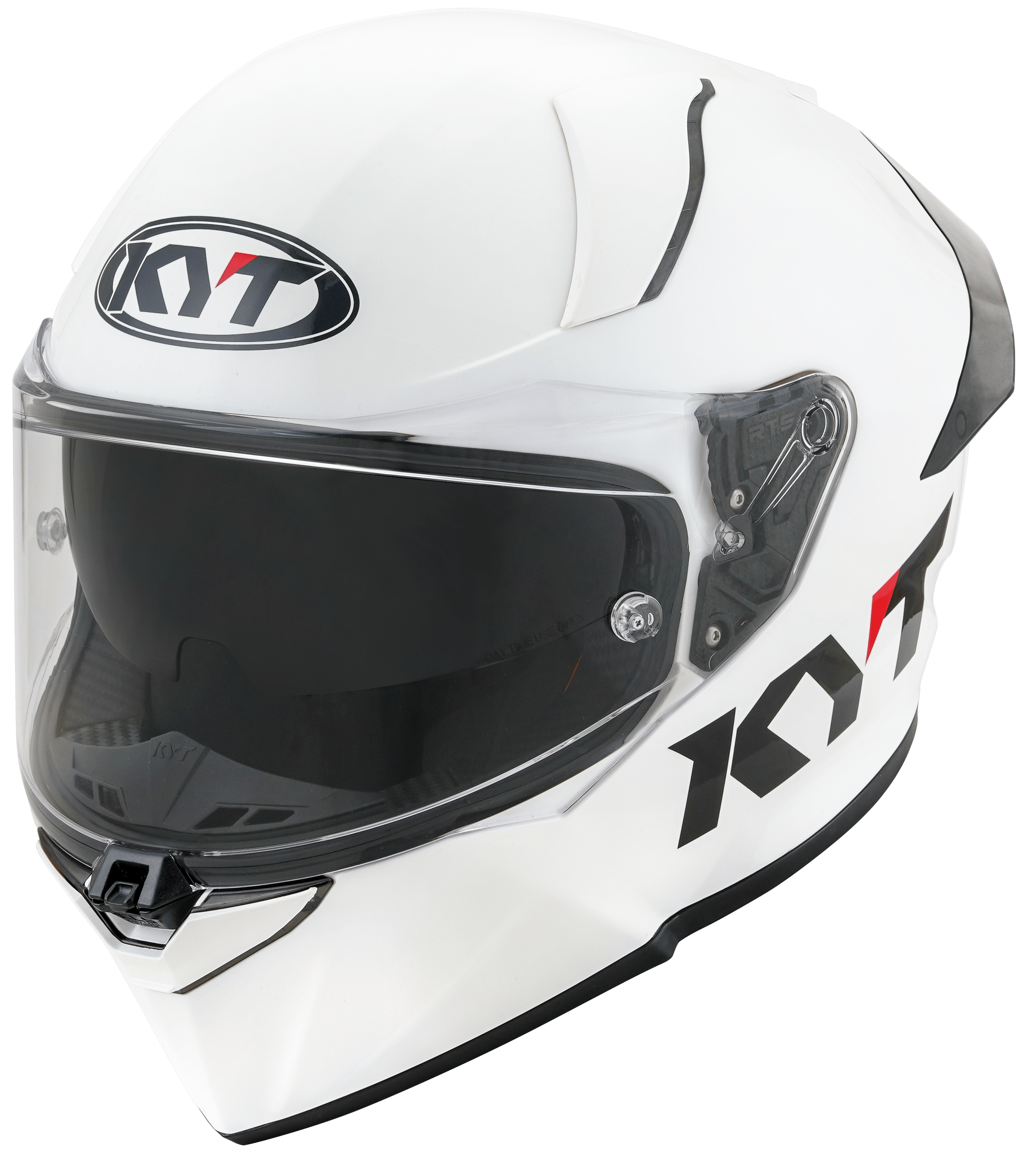 KYT R2R Capacete Liso Branco Y6R200W3 