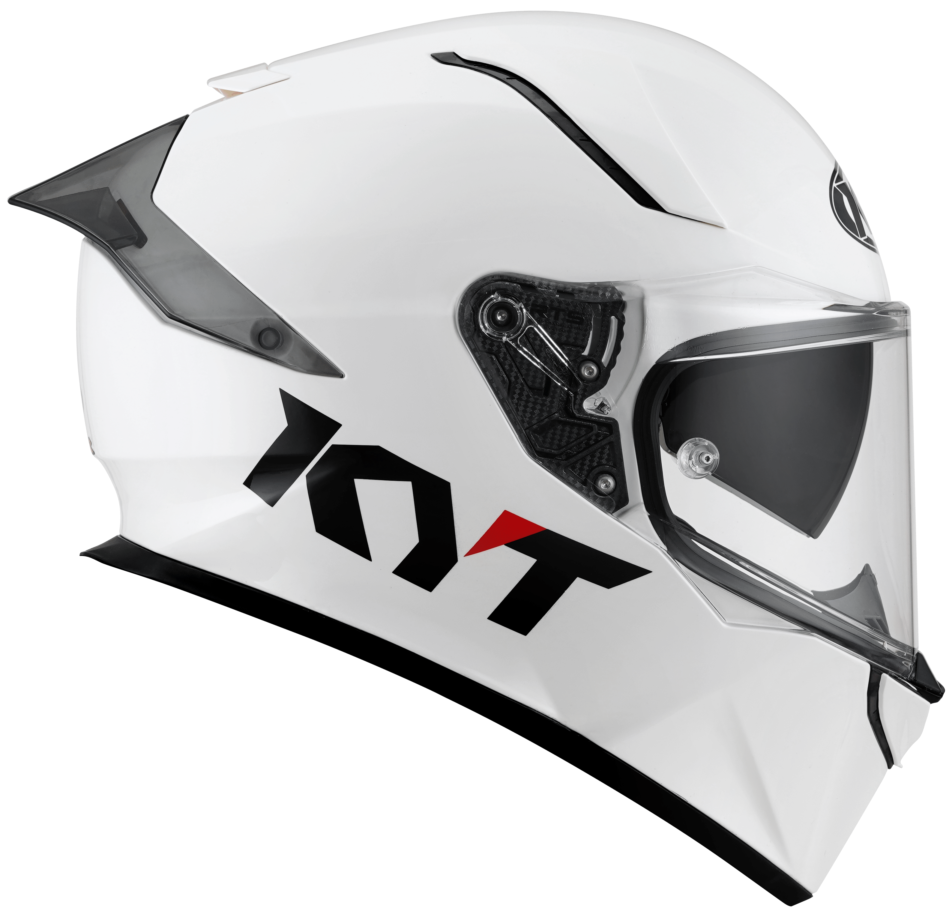 KYT R2R Capacete Liso Branco Y6R200W3 