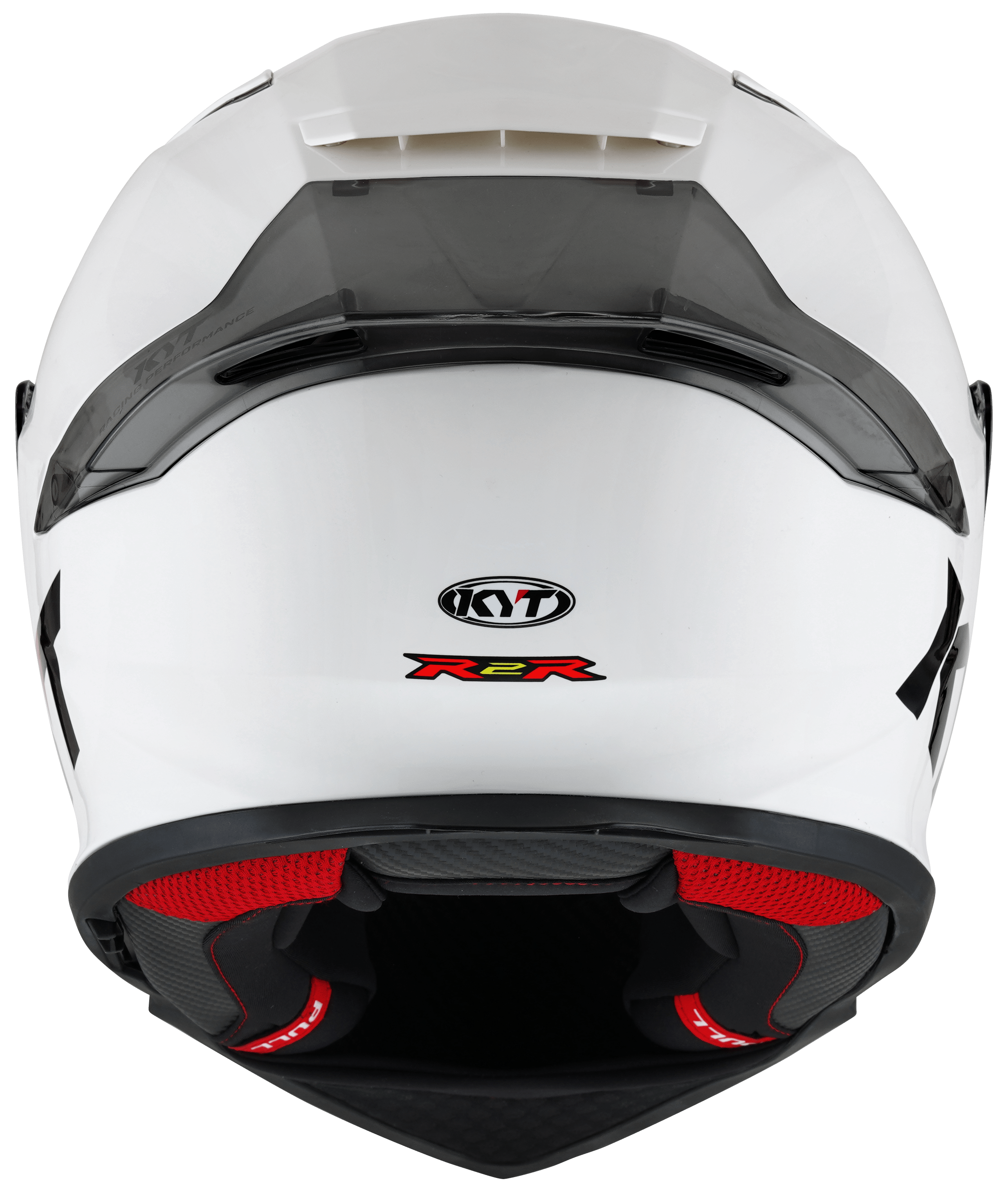 KYT R2R Capacete Liso Branco Y6R200W3 