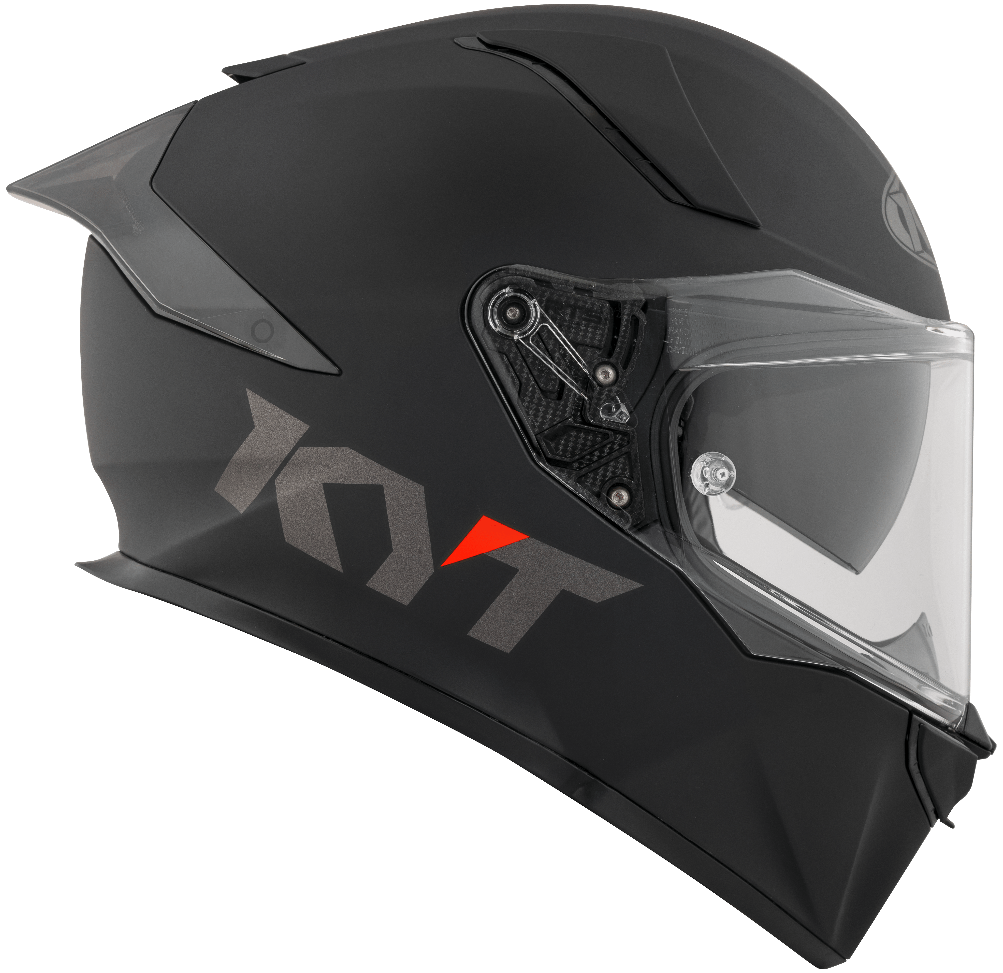 Capacete KYT R2R Plain preto mate Y6R200X6 