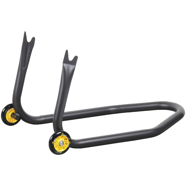 Suporte de roda traseira em aço LighTech com suportes de garfo RSF036 