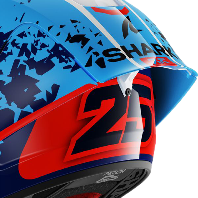 Shark Aeron GP Helmet FIM 1 Raúl Fernández Replica 2025 