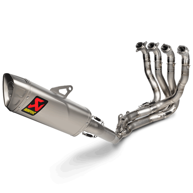 Linha de Evolução Akrapovic (Titânio) Honda CBR 1000 RR-R SC82 (20-23) S-H10E3-APLT 