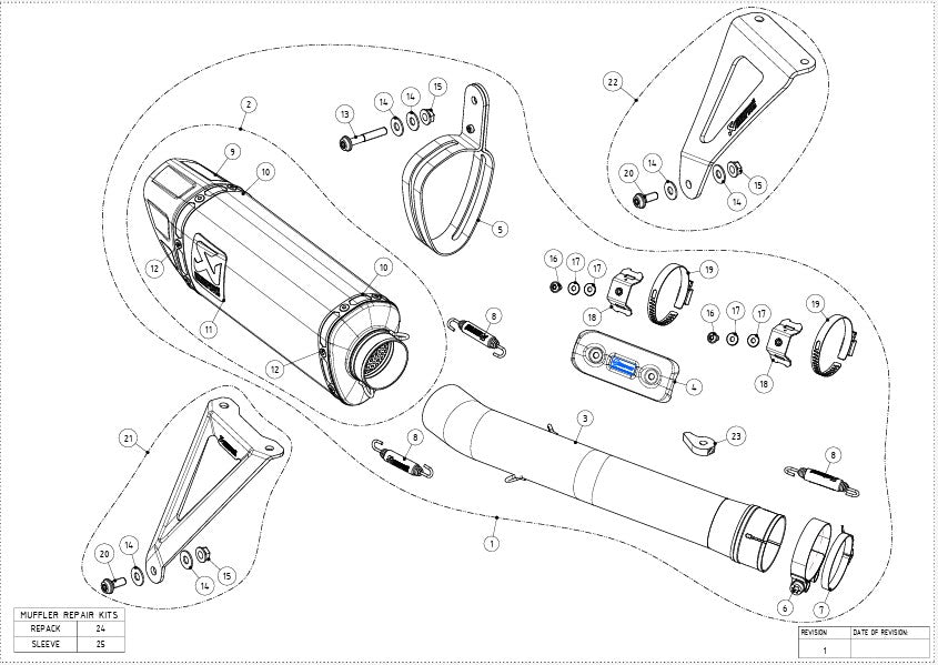 Akrapovic Slip-On Line (Carbon) Honda CBR1000RR-R SC82 (24-26) S-H10SO29-APC 