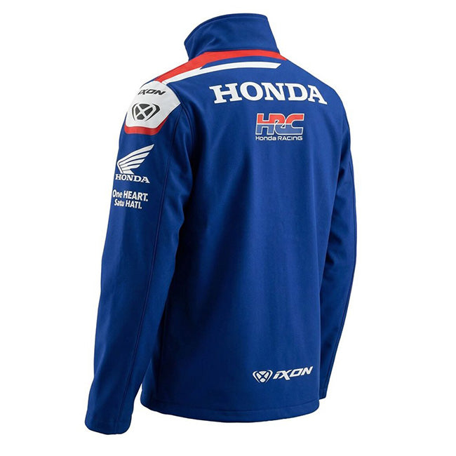 Honda HRC Racing Team Zip Sweat Jacket Blue Replica 2026 Mens IXON 